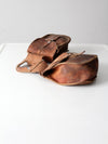 vintage leather horse saddle bags