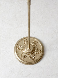 vintage brass bird cage with stand
