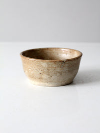 vintage studio pottery apple baker bowl