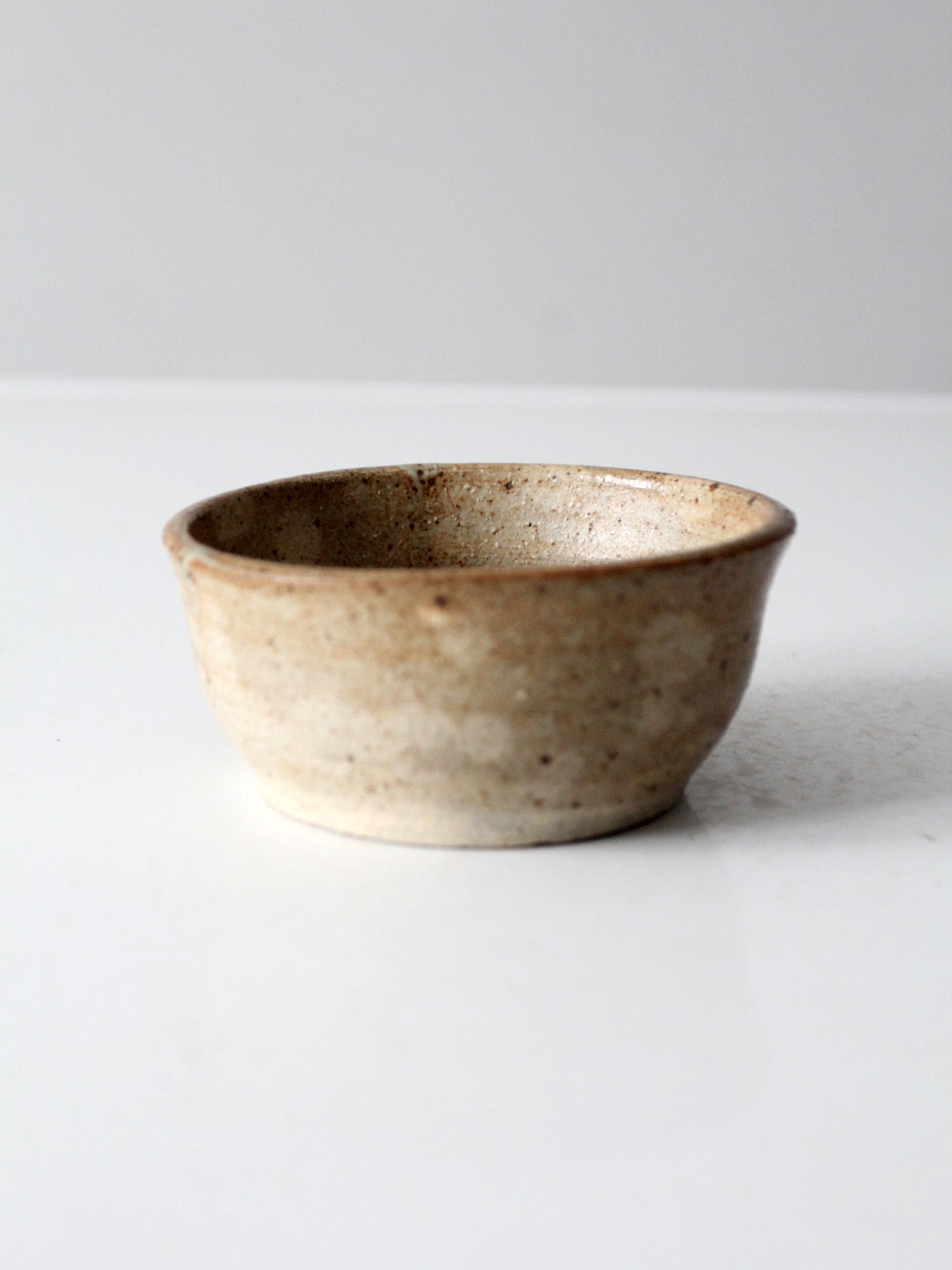 vintage studio pottery apple baker bowl