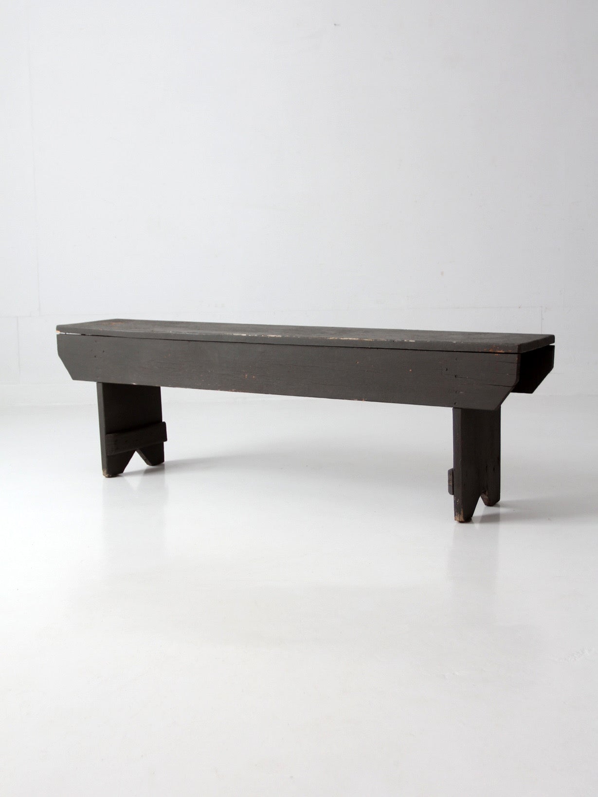 antique primitive Americana farmhouse bench