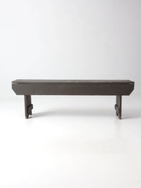 antique primitive Americana farmhouse bench