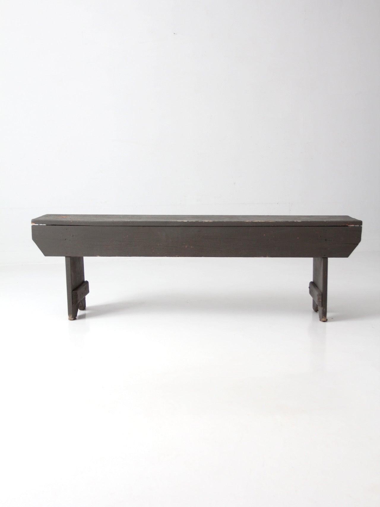 antique primitive Americana farmhouse bench
