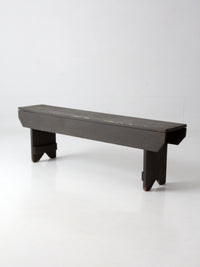 antique primitive Americana farmhouse bench