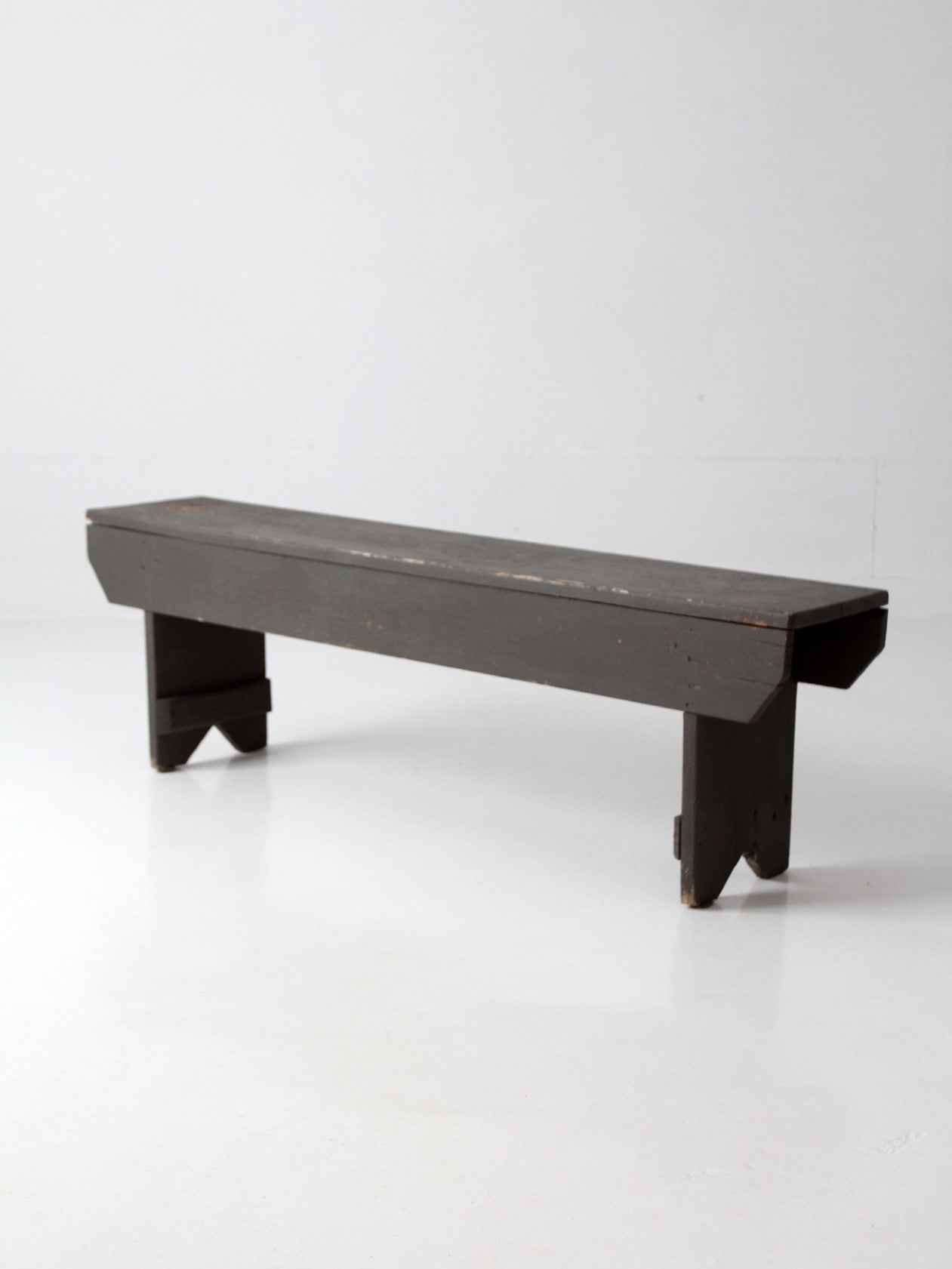 antique primitive Americana farmhouse bench