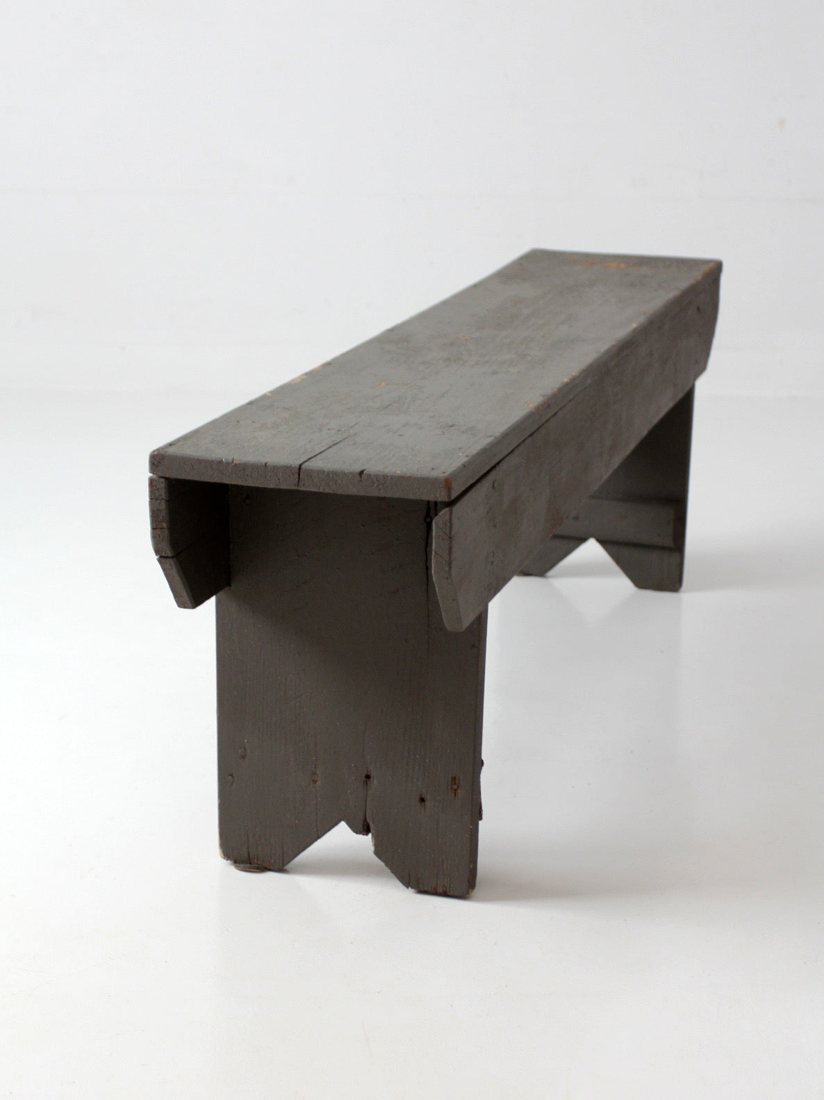 antique primitive Americana farmhouse bench
