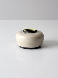 vintage studio pottery vase
