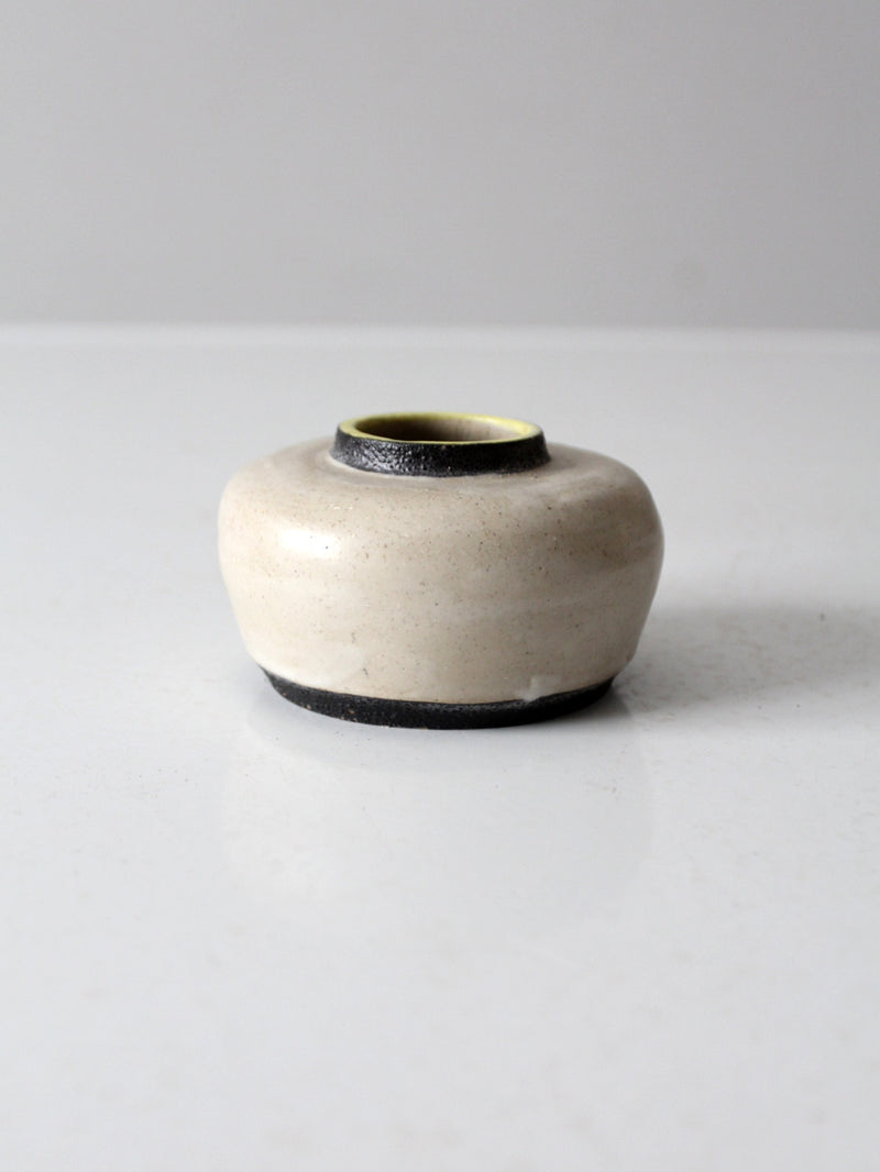 vintage studio pottery vase