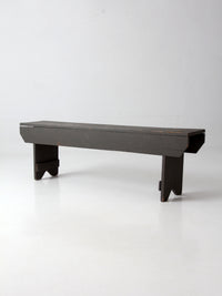 antique primitive Americana farmhouse bench