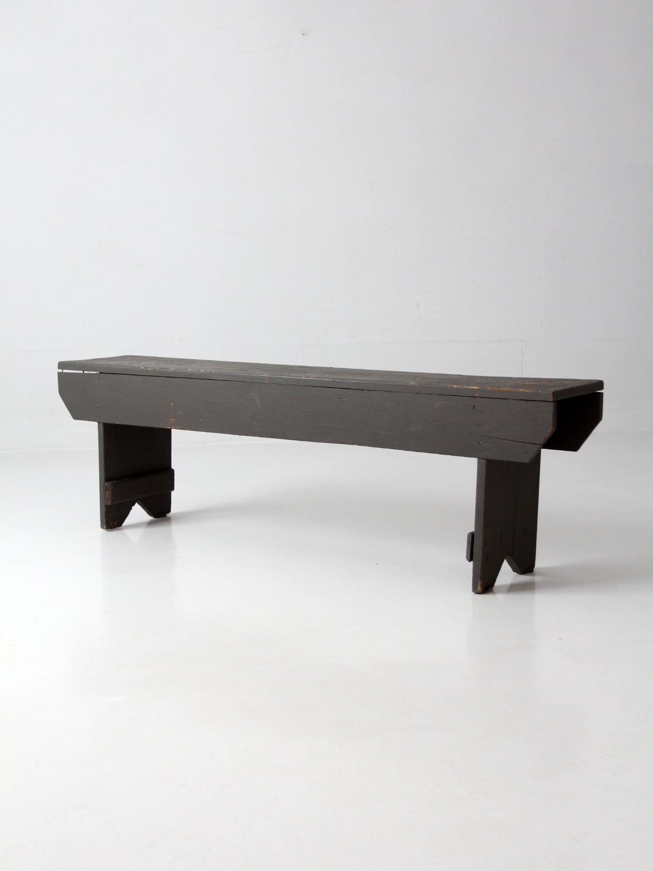 antique primitive Americana farmhouse bench