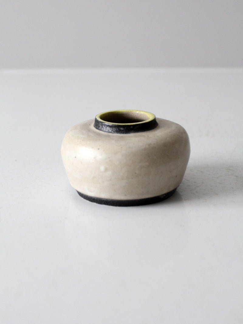 vintage studio pottery vase