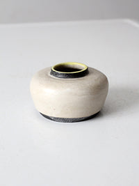 vintage studio pottery vase