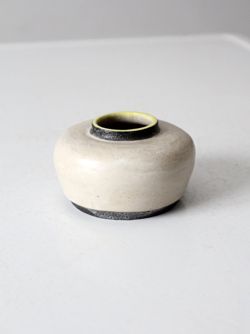 vintage studio pottery vase