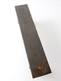 antique primitive Americana farmhouse bench