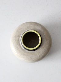 vintage studio pottery vase