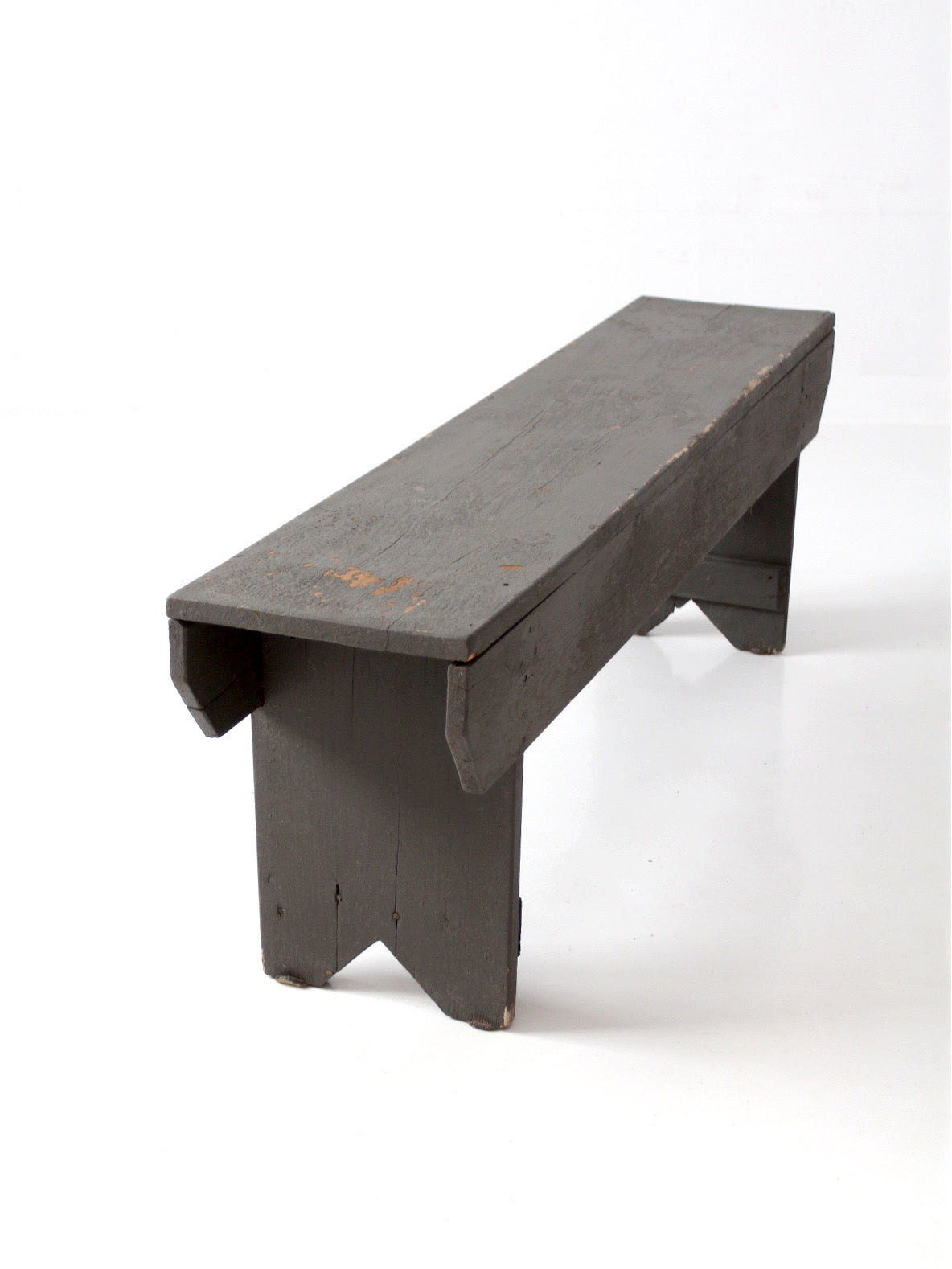 antique primitive Americana farmhouse bench