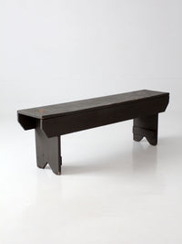 antique primitive Americana farmhouse bench
