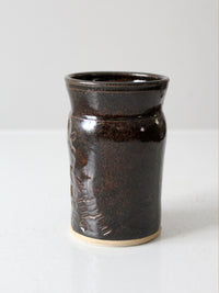 vintage studio pottery vase by Narra Smith Cox