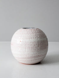 vintage studio pottery vase