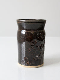 vintage studio pottery vase by Narra Smith Cox