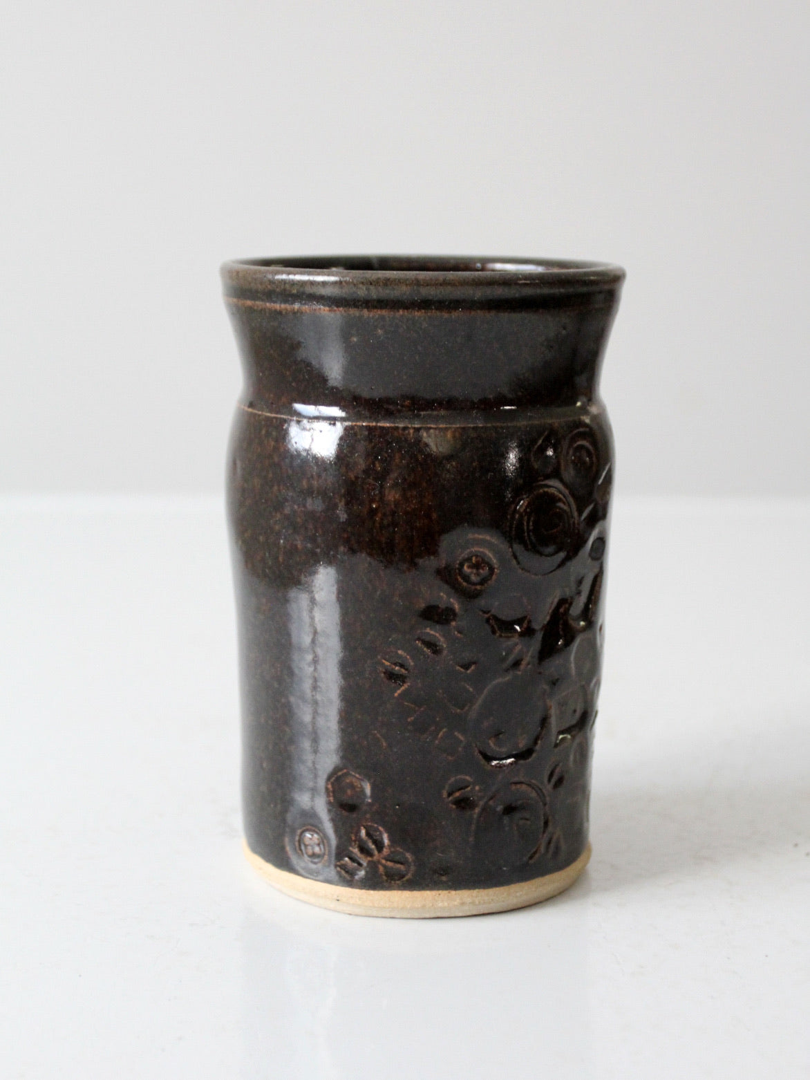 vintage studio pottery vase by Narra Smith Cox