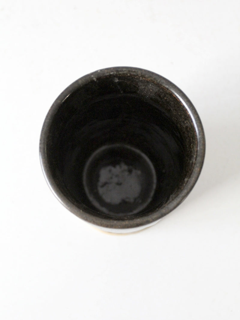 vintage studio pottery vase by Narra Smith Cox