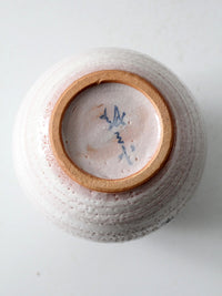 vintage studio pottery vase