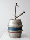 vintage 1965 Drewrys aluminum beer keg - quarter barrel