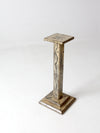 antique hand painted pedestal stand