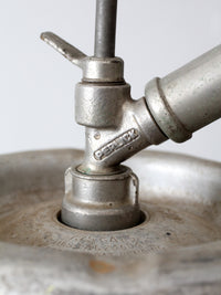 vintage 1965 Drewrys aluminum beer keg - quarter barrel