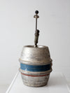 vintage 1965 Drewrys aluminum beer keg - quarter barrel