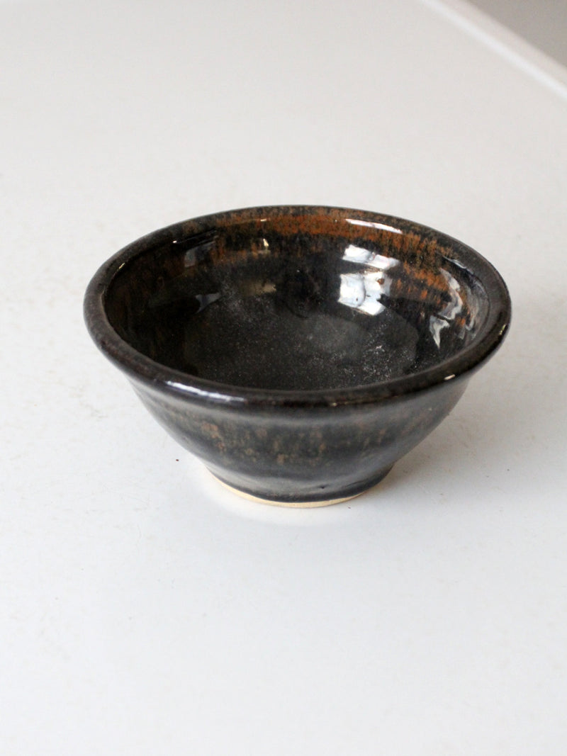 vintage studio pottery bowl