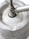 vintage 1965 Drewrys aluminum beer keg - quarter barrel