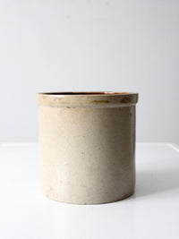 antique American stoneware crock