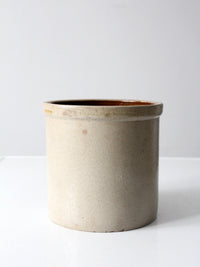 antique American stoneware crock