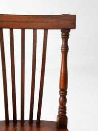 antique Victorian children's swivel desk chair