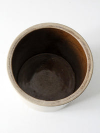 antique American stoneware crock