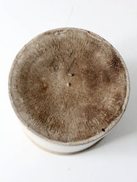 antique American stoneware crock