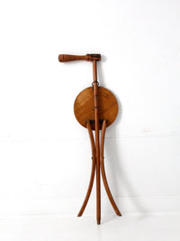 vintage Stafford-Johnson walking stick stool