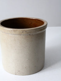 antique American stoneware crock