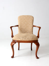 antique Queen Anne arm chair