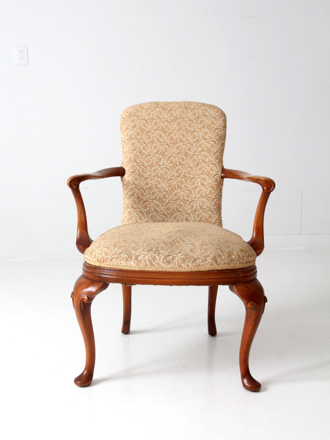 antique Queen Anne arm chair