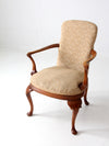 antique Queen Anne arm chair