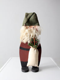vintage folk art Santa