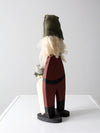 vintage folk art Santa