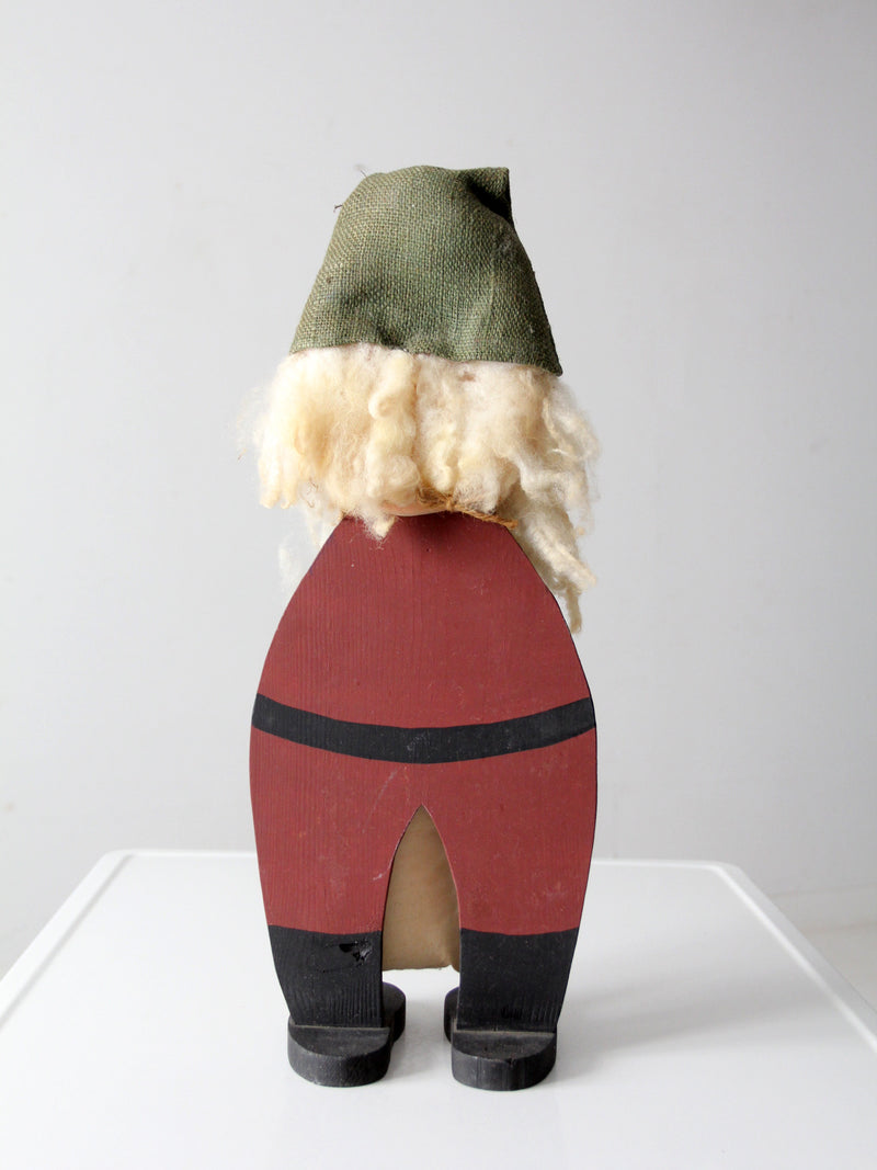vintage folk art Santa