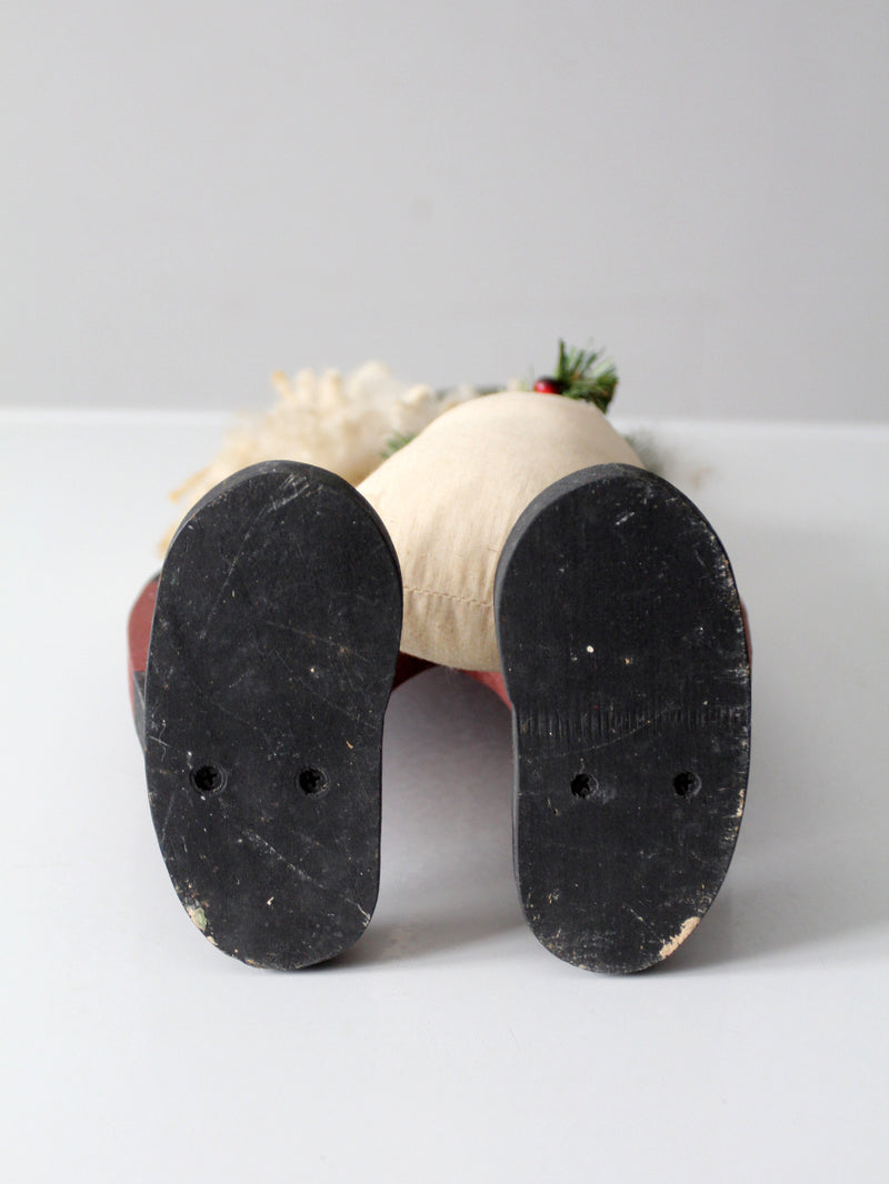 vintage folk art Santa