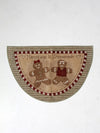 vintage Christmas gingerbread door mat