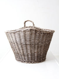 antique wicker basket