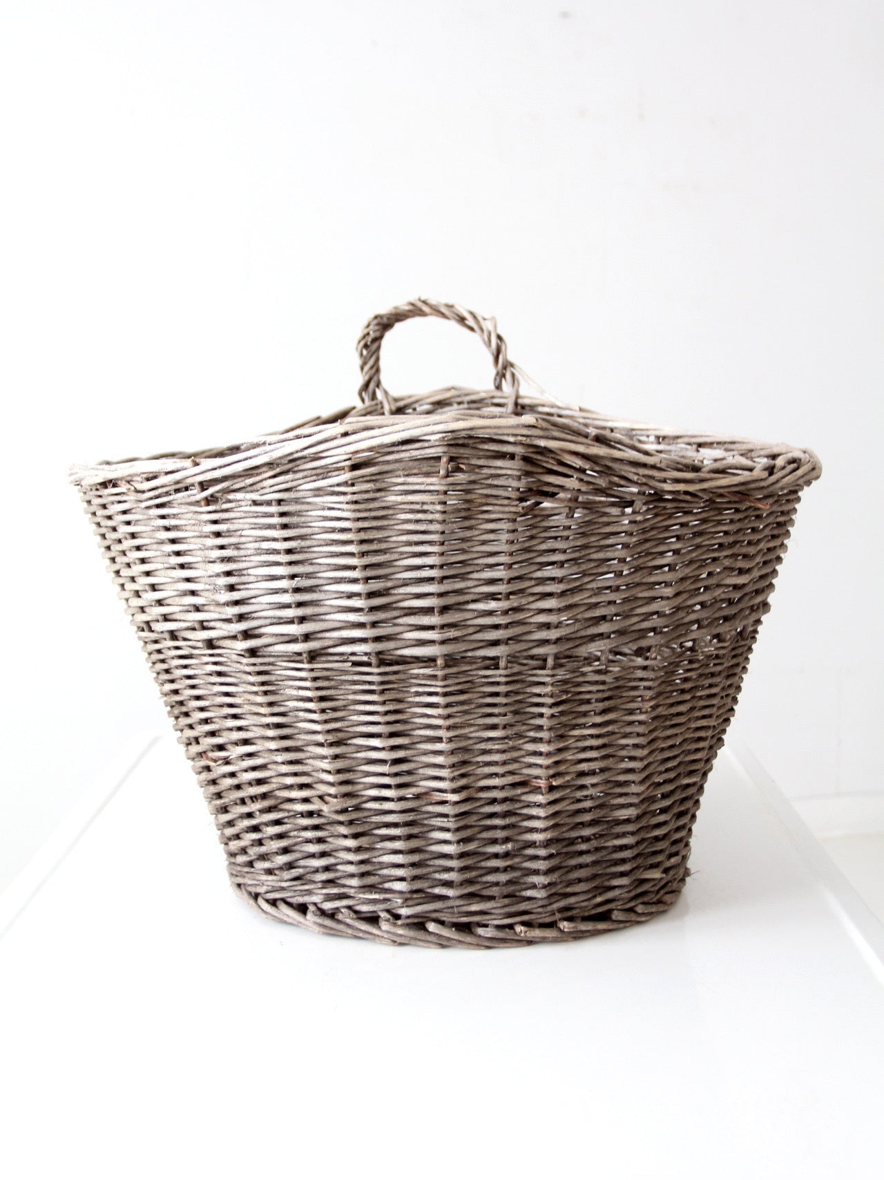 antique wicker basket